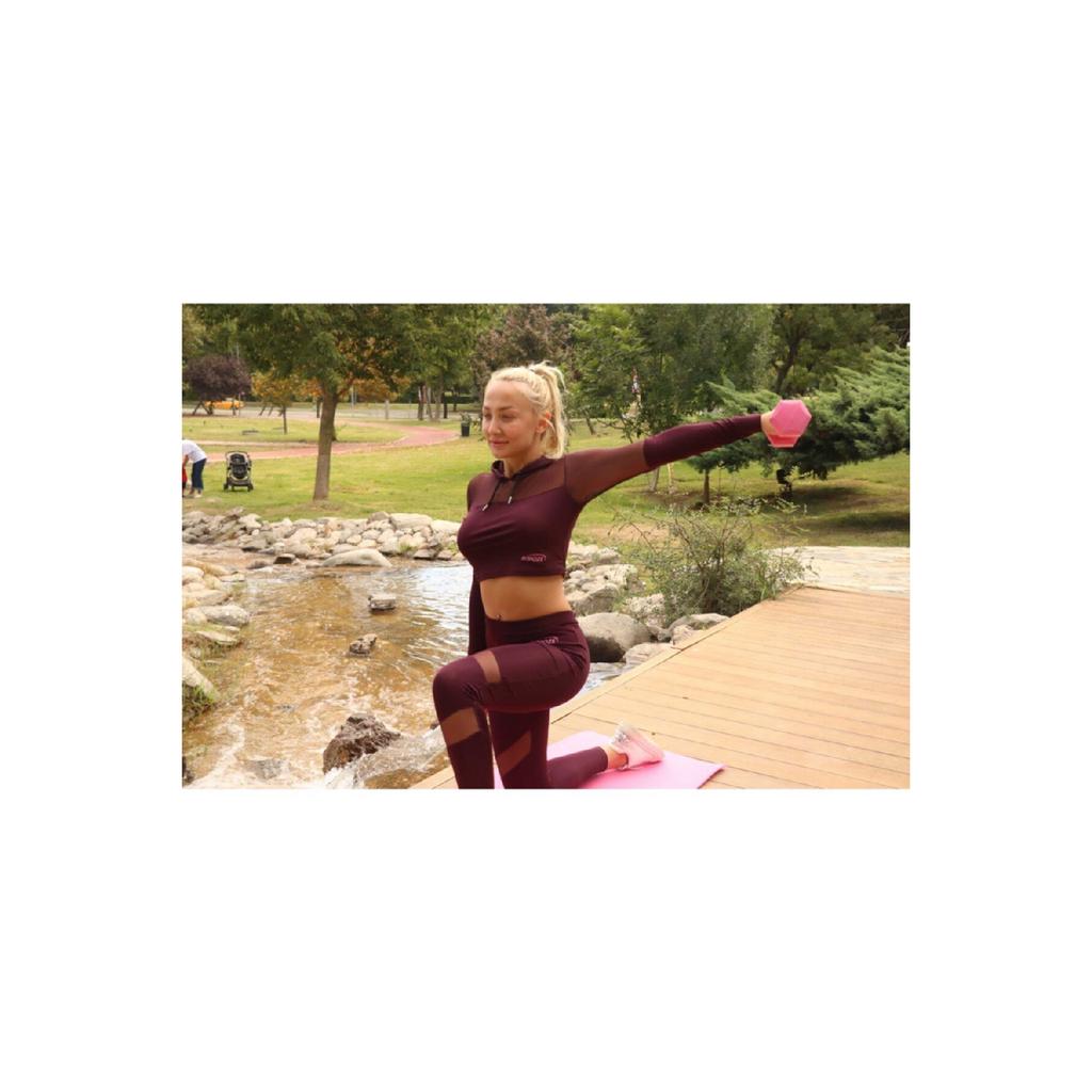 High Waist Bustier And Tights Sports Set | Women's Sports Set Set Of 2