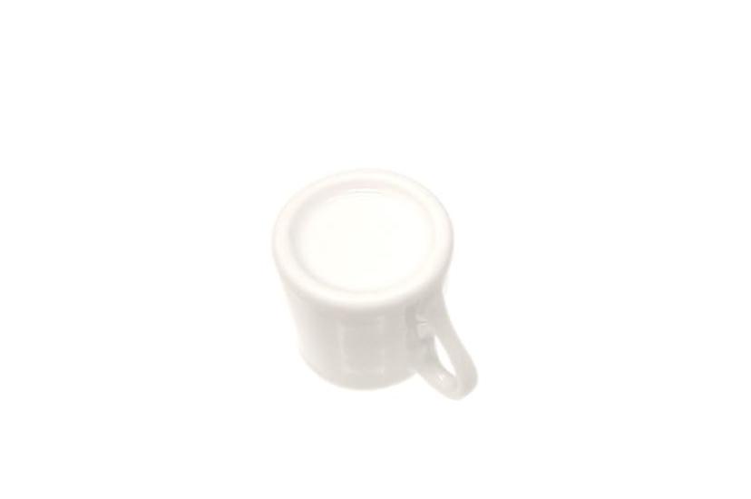 Set of 10 Single-Serve 10ml Milk Pitchers, Ceramic, Creamer, Microwaveable, Dishwasher Safe, Pure White, Made In Japan, Mino Ware, ACS WEB SHOP