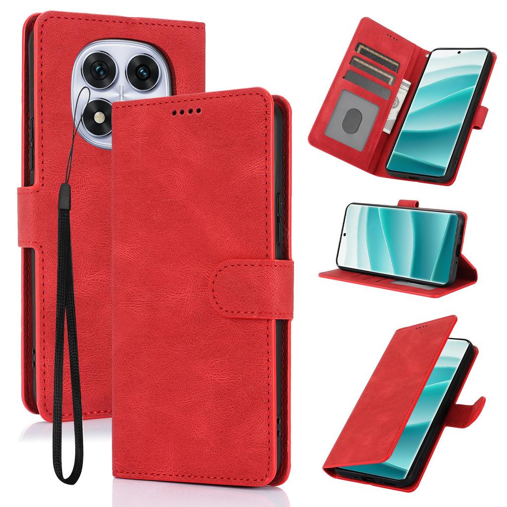 For Xiaomi Poco M8 Pro 5G/Redmi Note 15 Pro+ 5G (Global) Case PU Leather Phone Cover with Wallet Stand