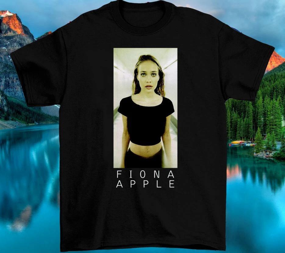 Fiona Apple Face Sexy T Shirt Size S To 5XL Cotton Black