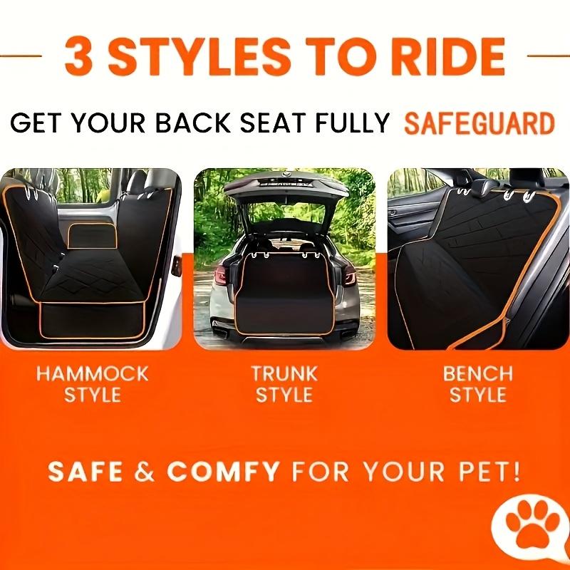 1pcs Dog Car Seat Cover Waterproof Durable - Scratch Resistant Pet Seat Protector with Non-Slip for SUV Sedan