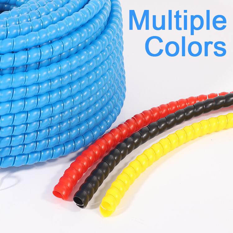 Cable Spiral Wrap Wire Organizer Cable Protector Sleeve Tube Cover Pipe Cord Cable Management for Office Computer Laptop TV Cord
