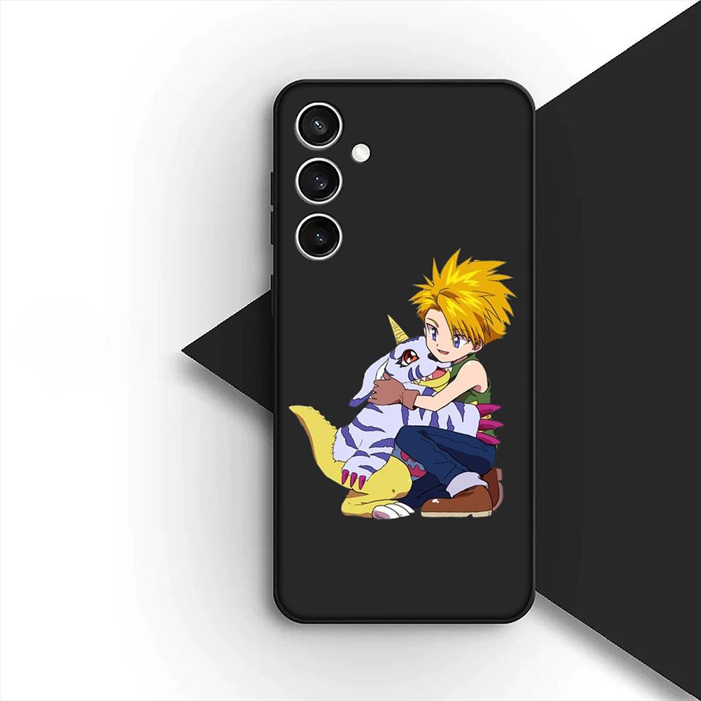 for Samsung Galaxy S24 S25 S23 FE Ultra Plus S7 Edge S25+ S23+ A56 5G Phone Case Digimons Adventure Digitals Digitals Monster