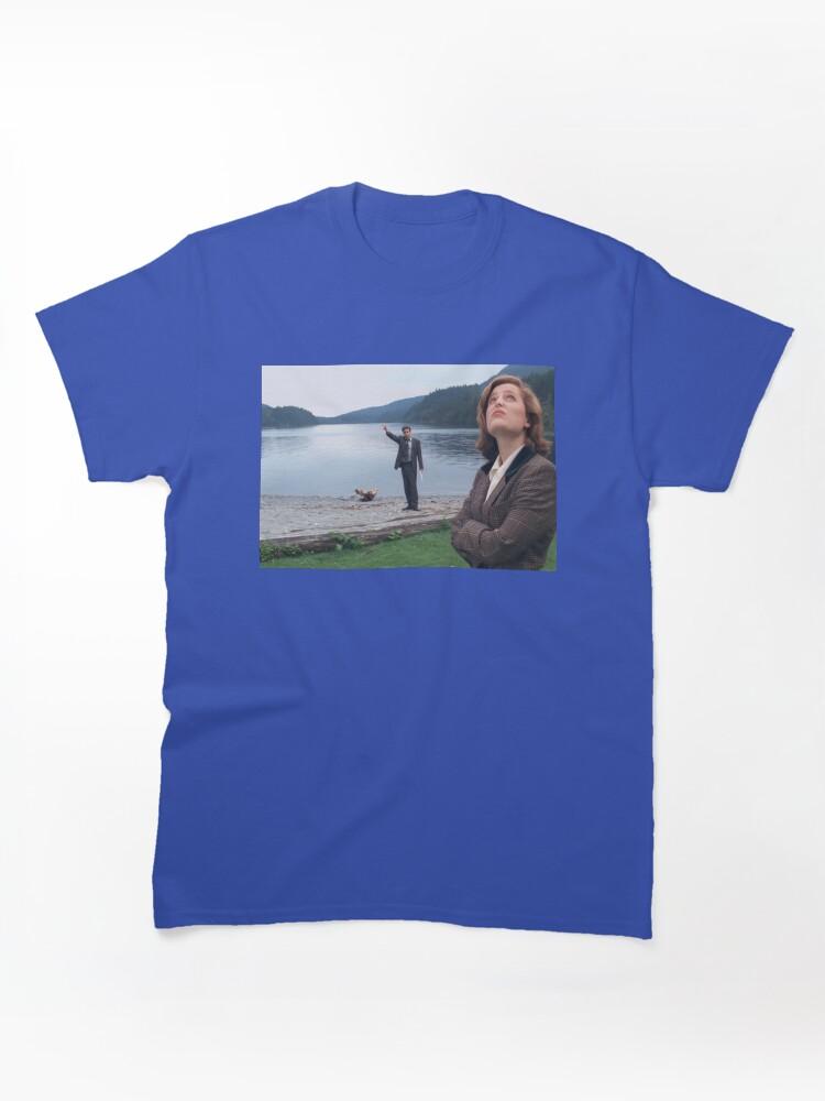 The X Mulder and Scully - The X-Files Classic T-Shirt