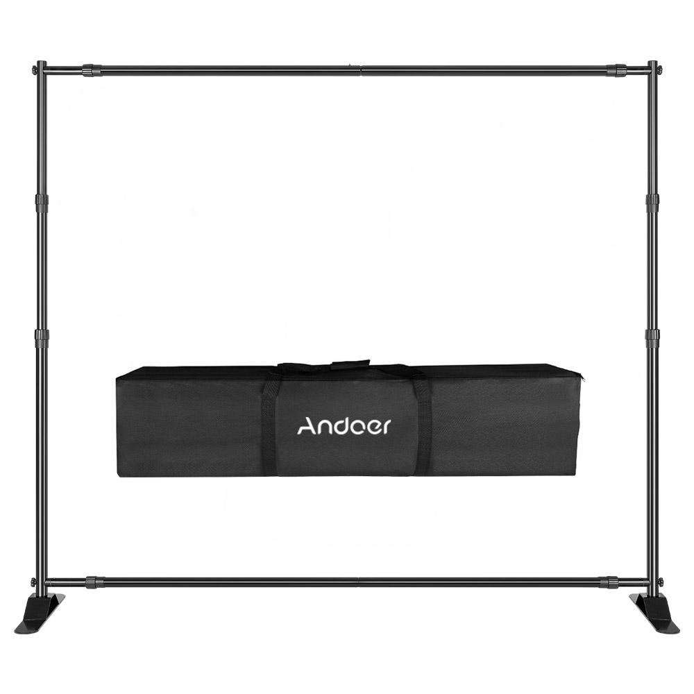 Backdrop Stand Aluminum Alloy   Photo Video Studio Background Support Stand with Carrying Bag