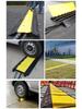 Rubber PVC Cable Protection and Speed Bump Channel for Outdoor Use