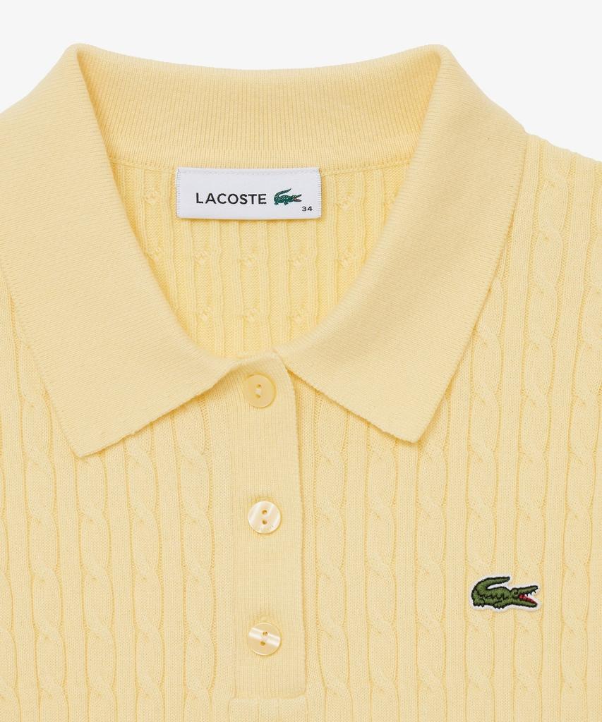 LACOSTE Женская кофта-поло с косами Pf607E-56G 107