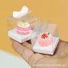 Good-Looking Simulation Mini Transparent Cake Dessert Box 1:12 Doll House Scene Small Accessories Play House Small Toys
