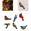 Felt Bird Ornament Hanging Decoration for Christmas Tree Holiday Party Home Ceiling Decorations