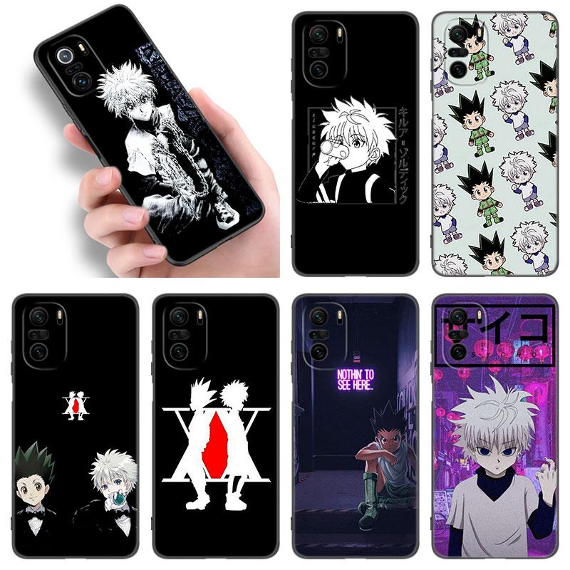 Чехол для телефона Anime Hunter X Hunters для Xiaomi POCO F2 F3 M2 M3 M4 X3 X4 Pro NFC F4 GT 5G F1 X2 C3 C31 C40 M5S, черный чехол из ТПУ