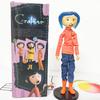 Bendy Coraline 6" Pvc Action Figure  Model Doll Red Stripe Ver Collection F