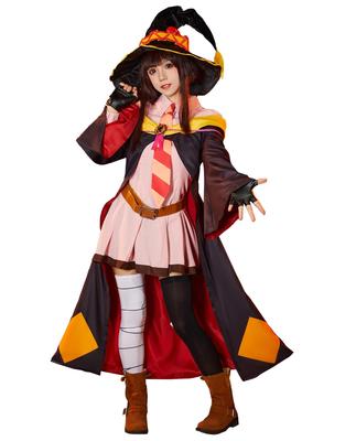 Взрослый Magic Demon Girl Аниме Игровой Костюм Косплей Униформа Милый Moe Милый Костюм Набор Маскировка Трансформация Маскировка Черная Остроконечная Шляпа Включена