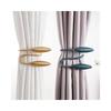 Household Convenience Curtain Buckle Metal Simple Curtain Strap Punching-free Installation Tying Rope Buckle Curtain Tying Rope