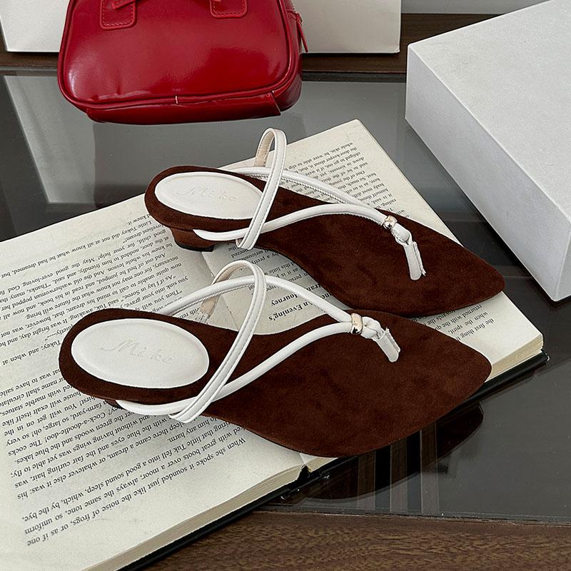 Модные весенне-летние женские шлепанцы, женские шлепанцы на каблуке, сандалии, туфли-лодочки, модные женские шлепанцы с острым носком на низком каблуке