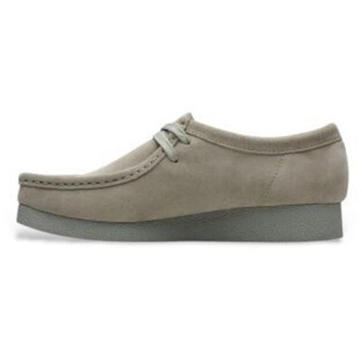Женские полуботинки Clarks Wallabeeevo sneaker light green