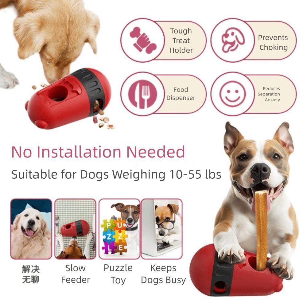 Relieve Boredom Dog Treat Dispenser Toy Feeding Food Dispensing Toy Pet Entertainment Leisure Toys