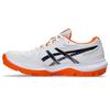 ASICS 3 Handball Shoes Unisex Size 100 Size 2E GEL-PEAKE (1113A057), Adult, (White/Midnight), 27.0 cm,