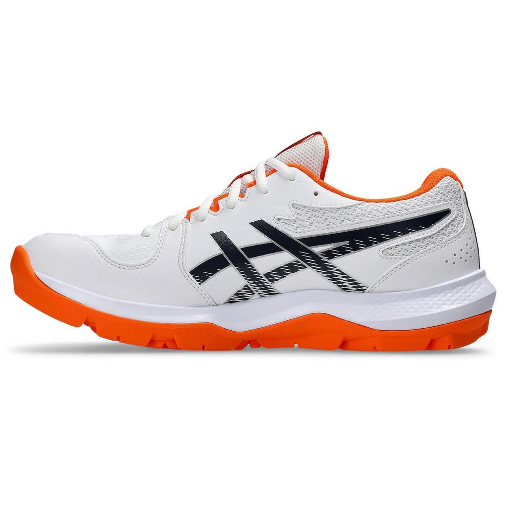 ASICS 3 Handball Shoes Unisex Size 100 Size 2E GEL-PEAKE (1113A057), Adult, (White/Midnight), 27.0 cm,