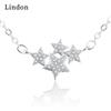 Женское ожерелье Lindon, кулон из медного сплава, циркон, модный подарок