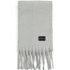NICK&NICOLE PREMIUM BOLD SOFT MUFFLER_GRAY