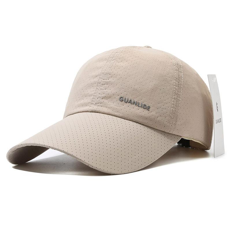 Printing Letter Guanlide Baseball Cap Outdoor Sports Sun Breathable Protection