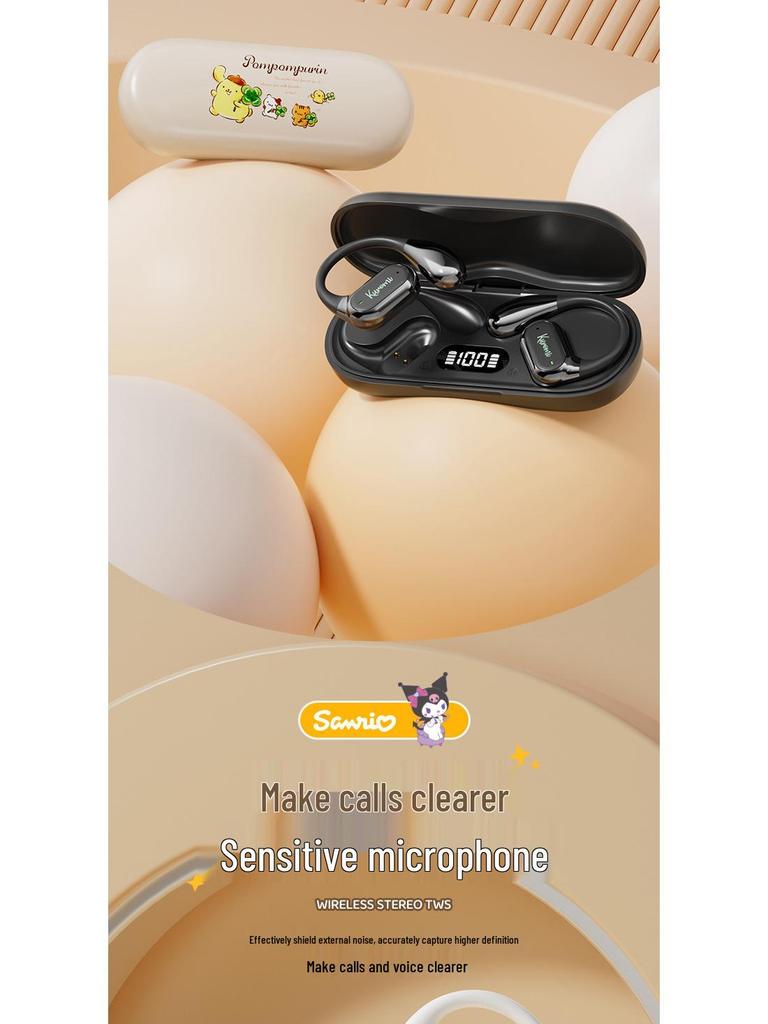 Sanrio Hello Kitty Bluetooth Wireless In-Ear Earphones for Sports & Gaming