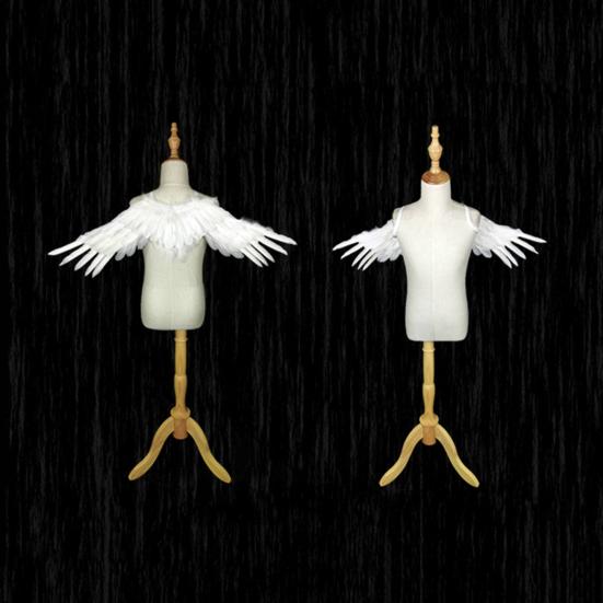 Крыло ангела для мужчин и женщин, крылья из перьев ручной работы, костюм для косплея, реквизит, аксессуар для Хэллоуина, вечеринки, сценического шоу