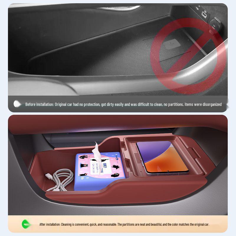 Органайзер для нижнего отделения центральной консоли Buick Envision PLUS из силикона