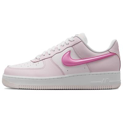 Женские кроссовки Air Force 1 '07 Lx Pearl Pink с принтом лапы HM3696-661