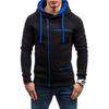 Mens Hoodies Jacket Zip Up Hooded Coat Pullover Sweatshirt Outwear Warm Winter