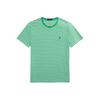 Polo SS25 Круглый вырез Полосатая Вышитая Футболка с коротким рукавом Мужские Топы 710960660-004