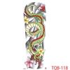 1 PC 480*170MM Large Temporary Tattoos Sleeve for Men Women Full Arm Selleve Tattoos Temporary Realistic Fake Wolf Tiger Lion Tattoo