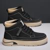 Fashion Shoes for Men Fashion High-top Casual Men Shoe High Quality Non-slip Platform Boots Men Wear Resistant Sneaker Zapatillas Hombre