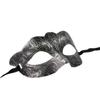 Half Face Halloween Mask Cartoon Props Cosplay Mask Carnival Masquerade Mask  Men
