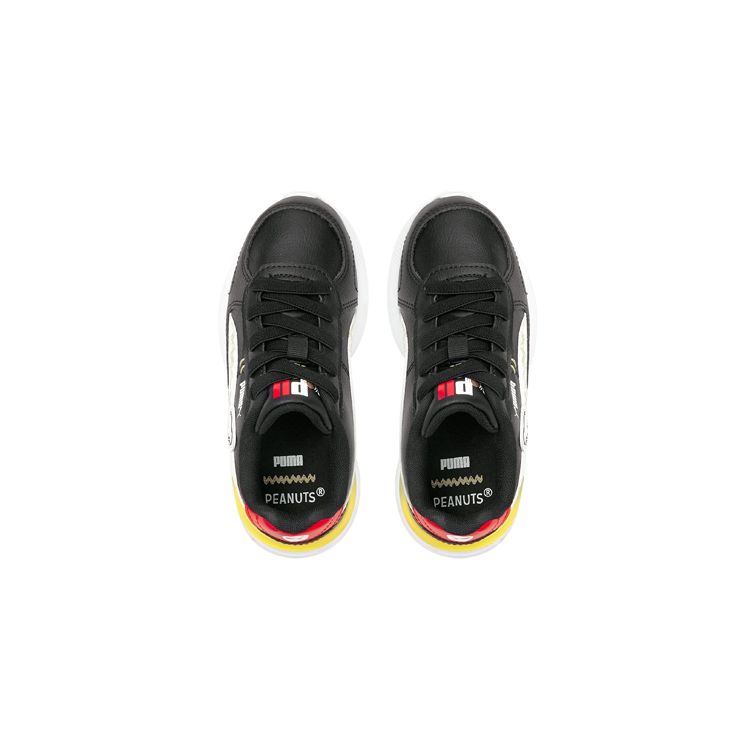 Peanuts X Puma Graviton Little Kid Snoopy Kids Sneakers Black White 380940-01