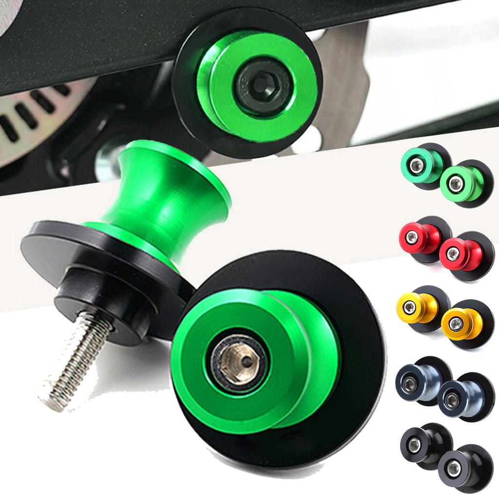 8mm M8 Motorcycle Swing Arm Sliders Spools CNC Swing Arm Stand Screw for Z900 Z1000SX Z650 Z800 Z1000 Z1000R