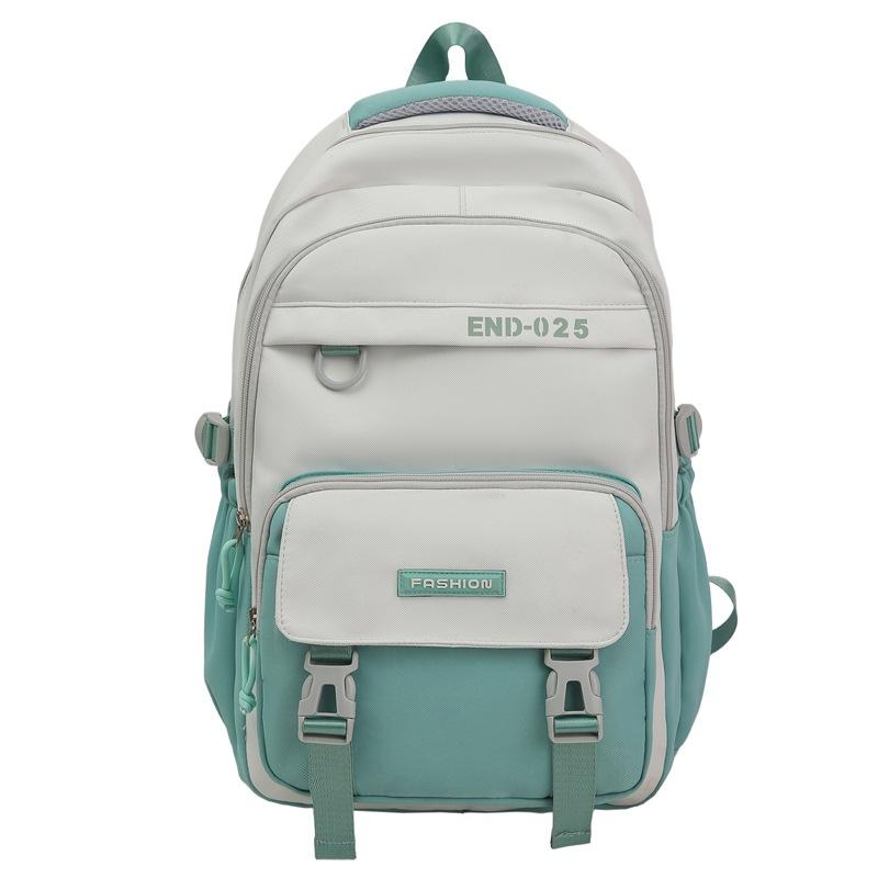 Школьная сумка matching schoolbag 1011 новая для средней и старшей школы, большой вместимости, повседневный рюкзак, износостойкий, практичный, мужской и женский рюкзак