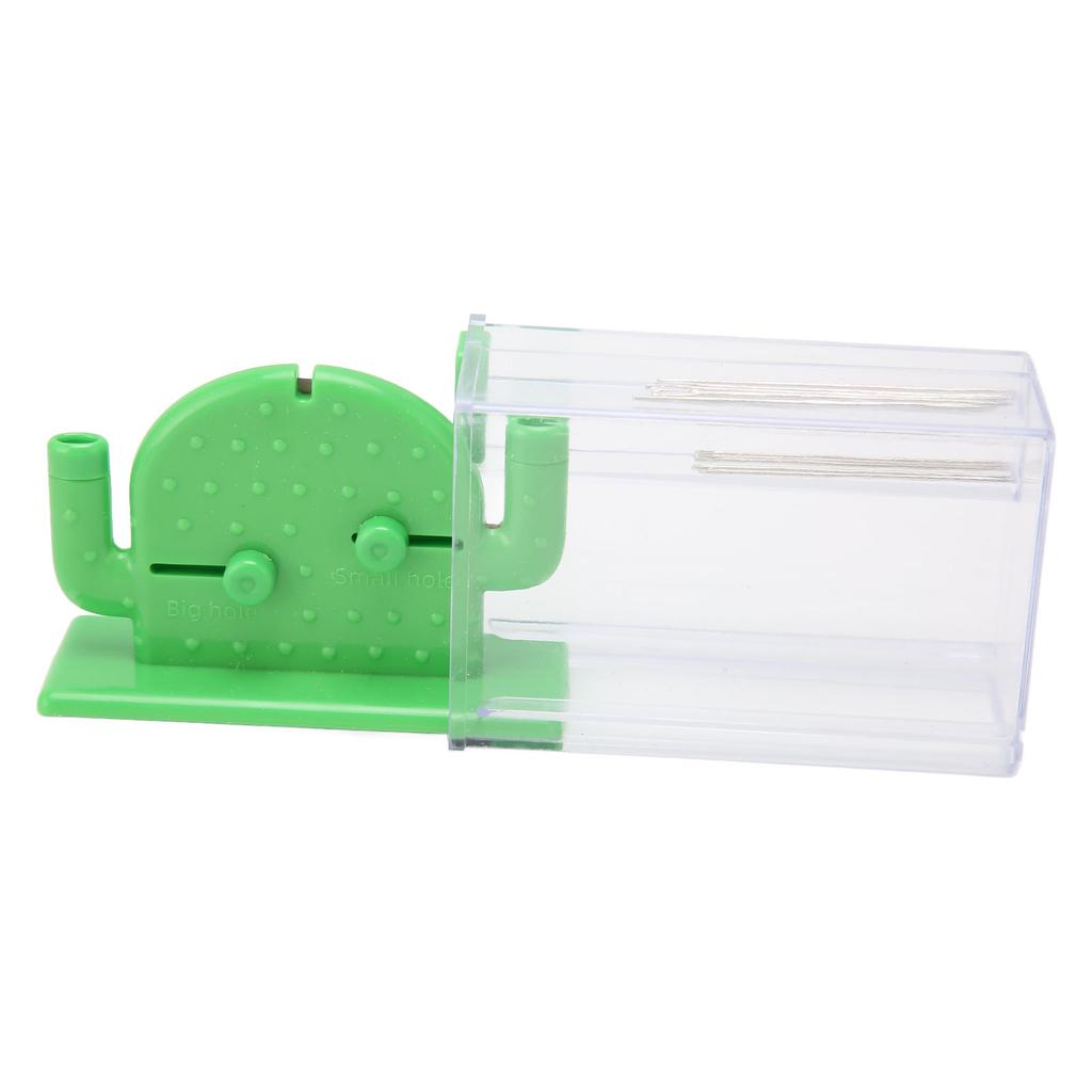 Двусторонний нитковдеватель с 10 швейными иглами, игольница в форме кактуса, автоматический стежок