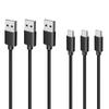 USB Type C Cable 1m 3 Piece Set LpoieJun Type C (USB A To C) Cable Super Fast Charging with 2A Output USB2.0 Compliant Product Highly Durable TPE