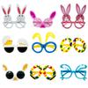 Пасхальные очки Фотография Новинка Вечеринка Смешные Мультяшные Очки Оправа Реквизит для Пасхальных Костюмированных Вечеринок Сувениры