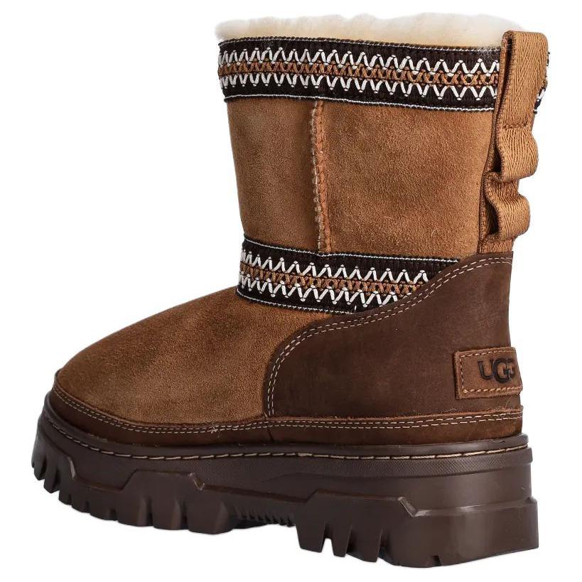 UGG Классические женские кроссовки Mini TrailGazer, цвет каштановый, коричневые 1158322-CHE