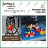 Mingji 9ft Chinese 8-Ball Home Pool Table with Auto Ball Return