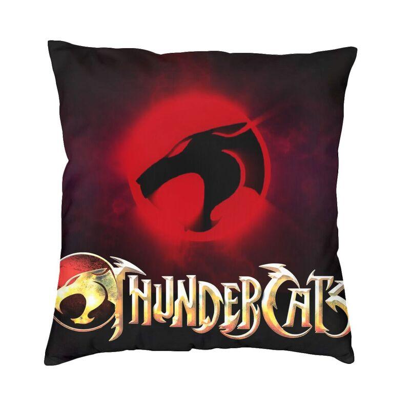 Thundercats Logo Cartoon Anime Throw Pillow Case Home Decor Custom Square Cushion Cover 45x45 Pillowcover for Living Room