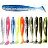 20Pcs 5.5cm Luminous Fake Soft Silicone Artificial Lure Wobbler Fish Swim Bait
