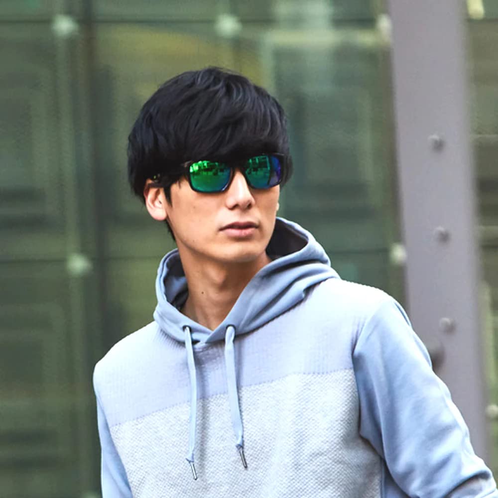 Bayline SLASTIK SHACKED Sports Sunglasses with UV Neck and Front Magnet SUNGLASSES_LOFT (Green) Protection, Strap,