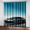 3D дешевые современные роскошные спортивные автомобили крутые 2 шт. затемняющие шторы для гостиной спальни кухни декор крючком