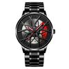 Wheel Watch Business Watch Sports Watch Quartz Steel Watch Personality Watch Stainless Steel Watch