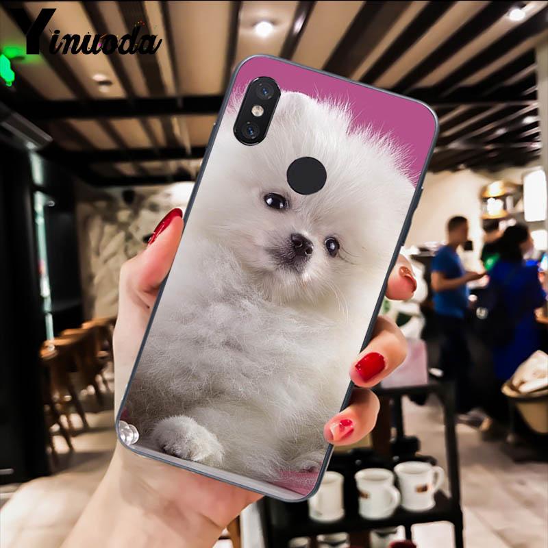 Yinuoda Померанские собаки дизайн Собака Чехол для телефона для Xiaomi Redm4X 6A 5A 7A Redmi5 5Plus Note8 8Pro 7 mi A1 A2Lite