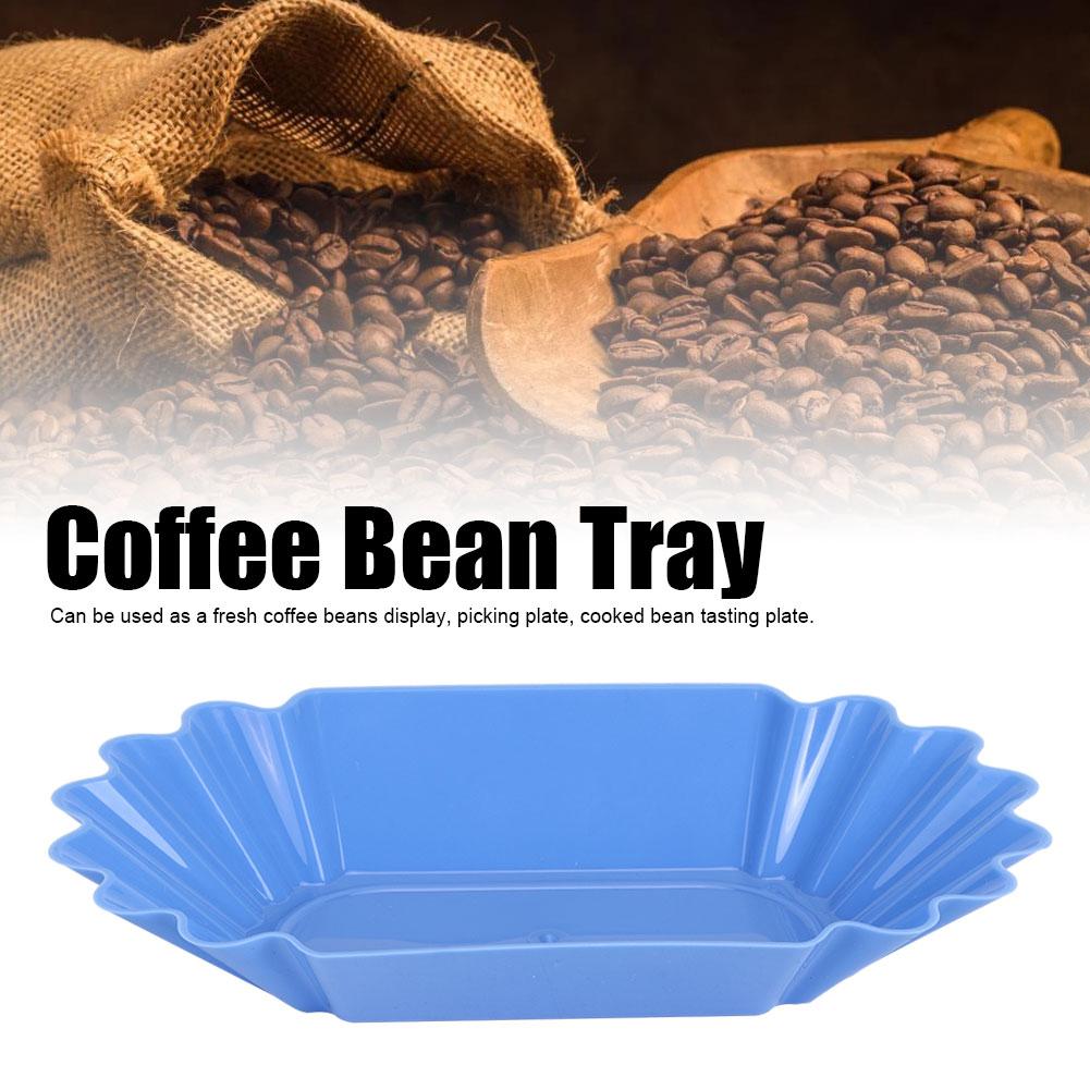 Пищевой полипропиленовый пластиковый поднос для кофейных зерен, демонстрационная тарелка, контейнер для домашней кухни