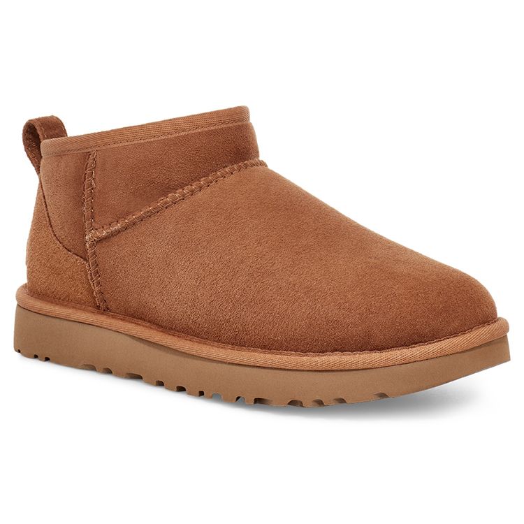 UGG Классические ультра мини-ботинки Chestnut женские кроссовки коричневые 1116109-CHE